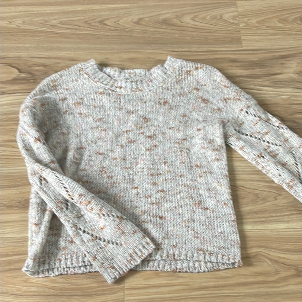 Cozy Cream Speckled Sweater